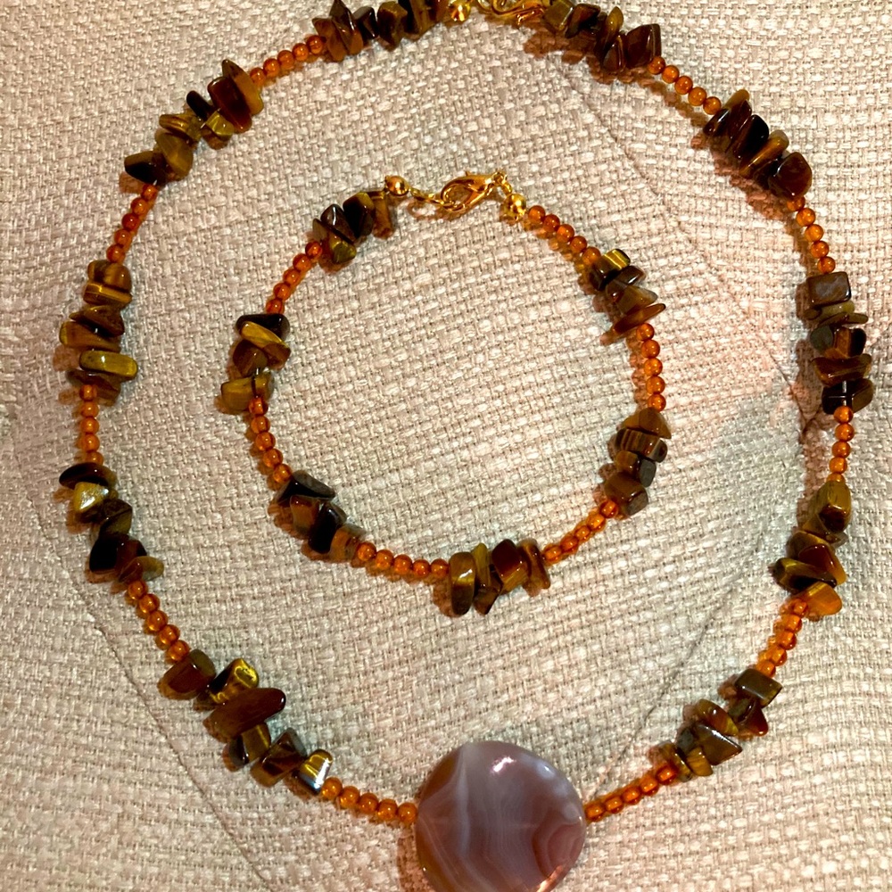 Handmade jewelry set